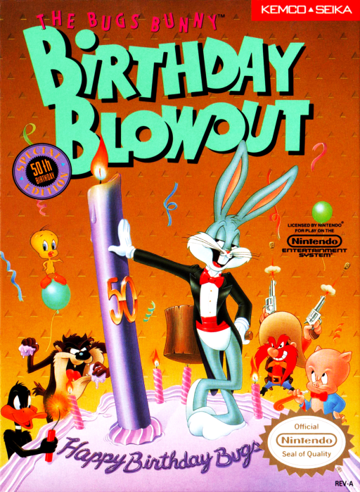 Bugs Bunny Birthday Bash (USA) (Beta) [b] box art